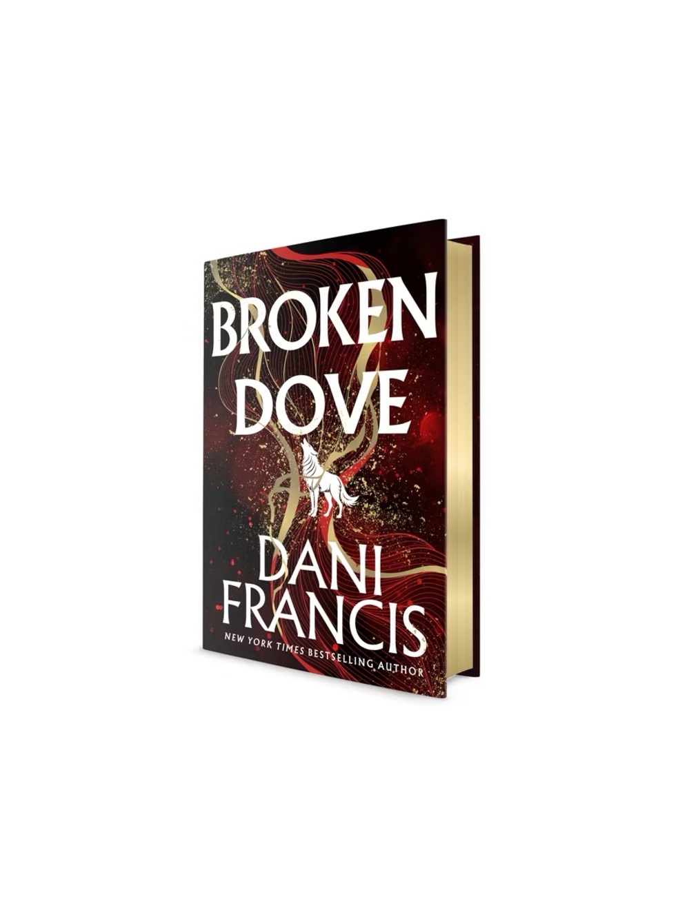Broken Dove by Dani Francis — Red & Gold Hardcover